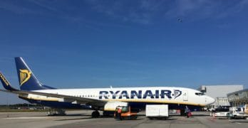 Ryanair toont reizigers video over Eindhoven